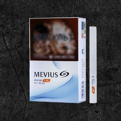 Сигареты Мевиус ЛСС Скай Блю 6 (MEVIUS LSS Sky Blue) раздвижная пачка