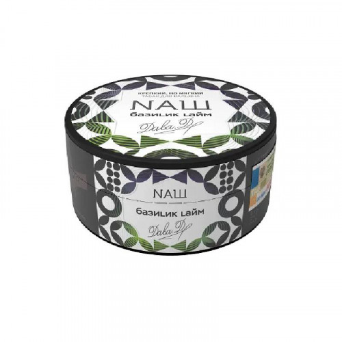 Табак для кальяна NАШ (НАШ) – Базилик лайм 40 гр.
